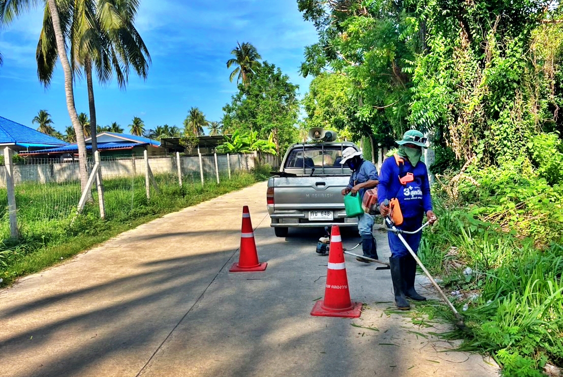 ปรับปรุงภูมิทัศน์ซอยอุดมทรัพย์ และซอยไร่แก้วจันทร์ หมู่ที่ 1 บ้านคลองวาฬ
