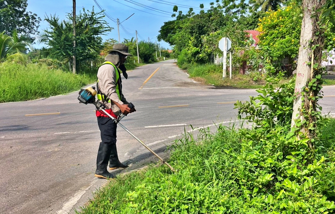 ปรับปรุงภูมิทัศน์ซอยเหมือนฝัน 5 หมู่ที่ 1 บ้านคลอวาฬ ซอยใยบำรุง และซอยประจวบพัฒนา หมู่ที่ 2 บ้านหนองหิน