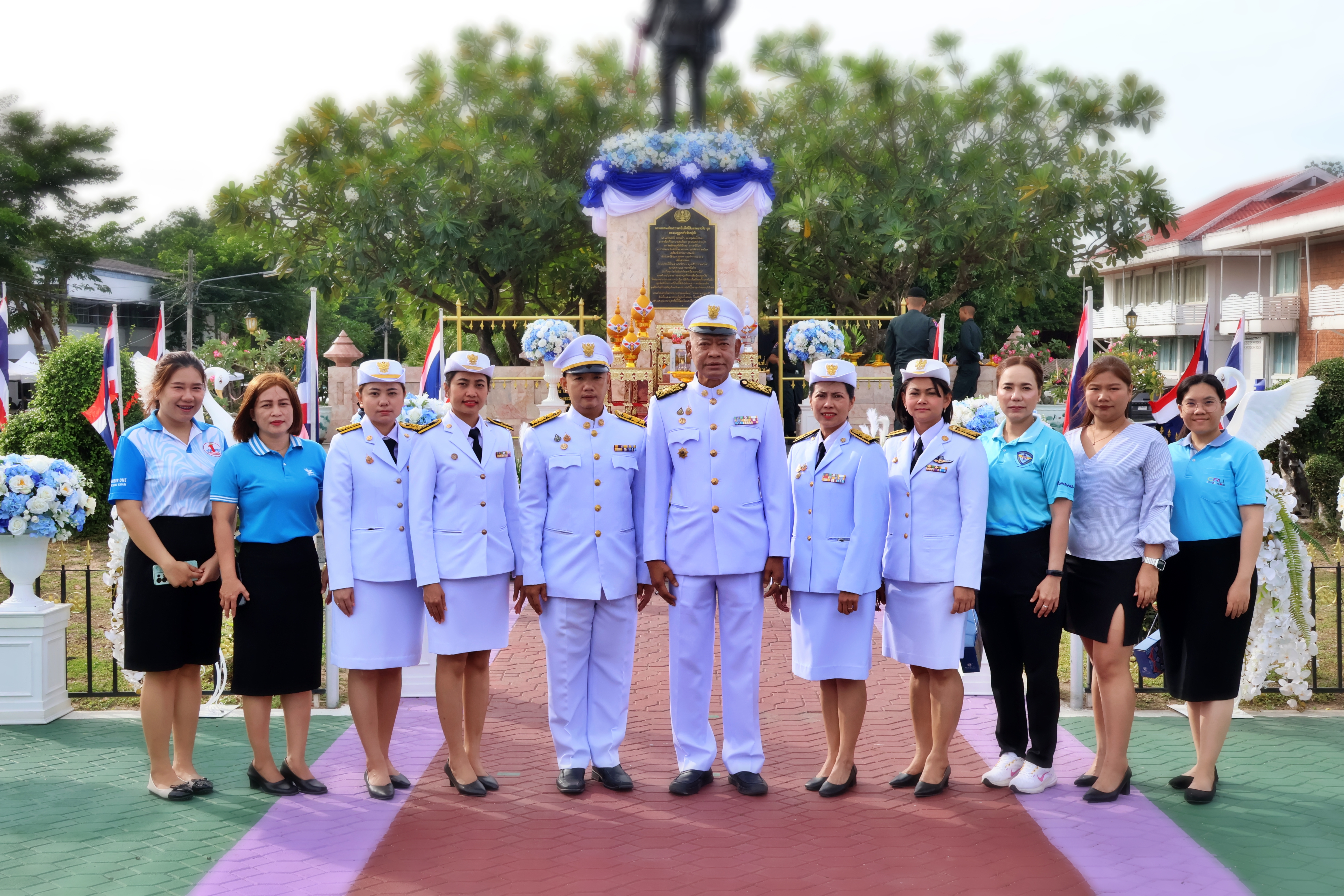 พิธีถวายราชสักการะพระบรมราชานุสาวรีย์ วันคล้ายวันสถาปนา " ค่ายพระมงกุฎเกล้า " กองกำกับการตำรวจตระเวนชายแดนที่ 14
