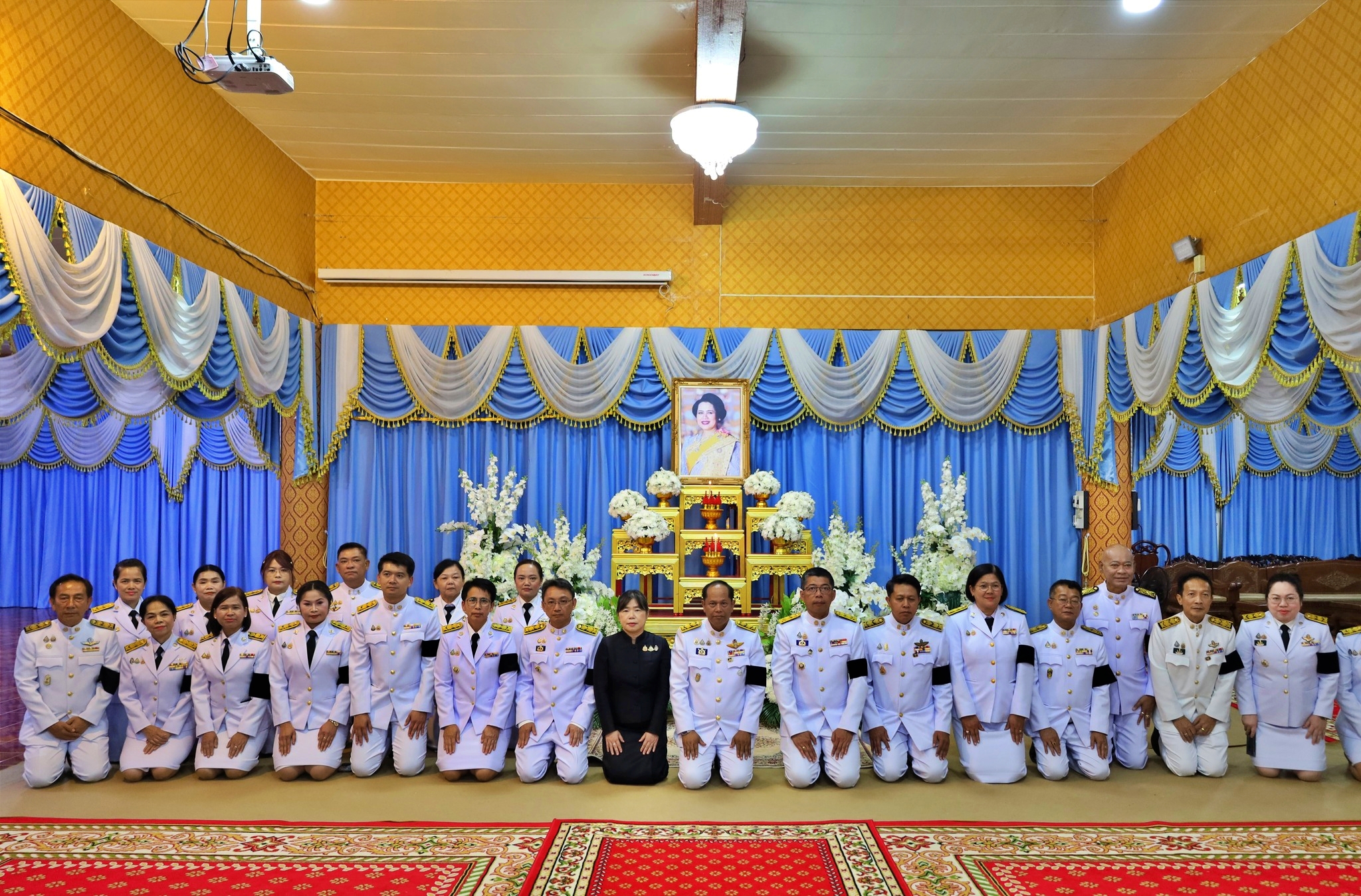 พิธีบำเพ็ญกุศลสัตตมวาร (ครบ 7 วัน) ถวายพระราชกุศล สมเด็จพระนางเจ้าสิริกิติ์ พระบรมราชินีนาถ พระบรมราชชนนีพันปีหลวง