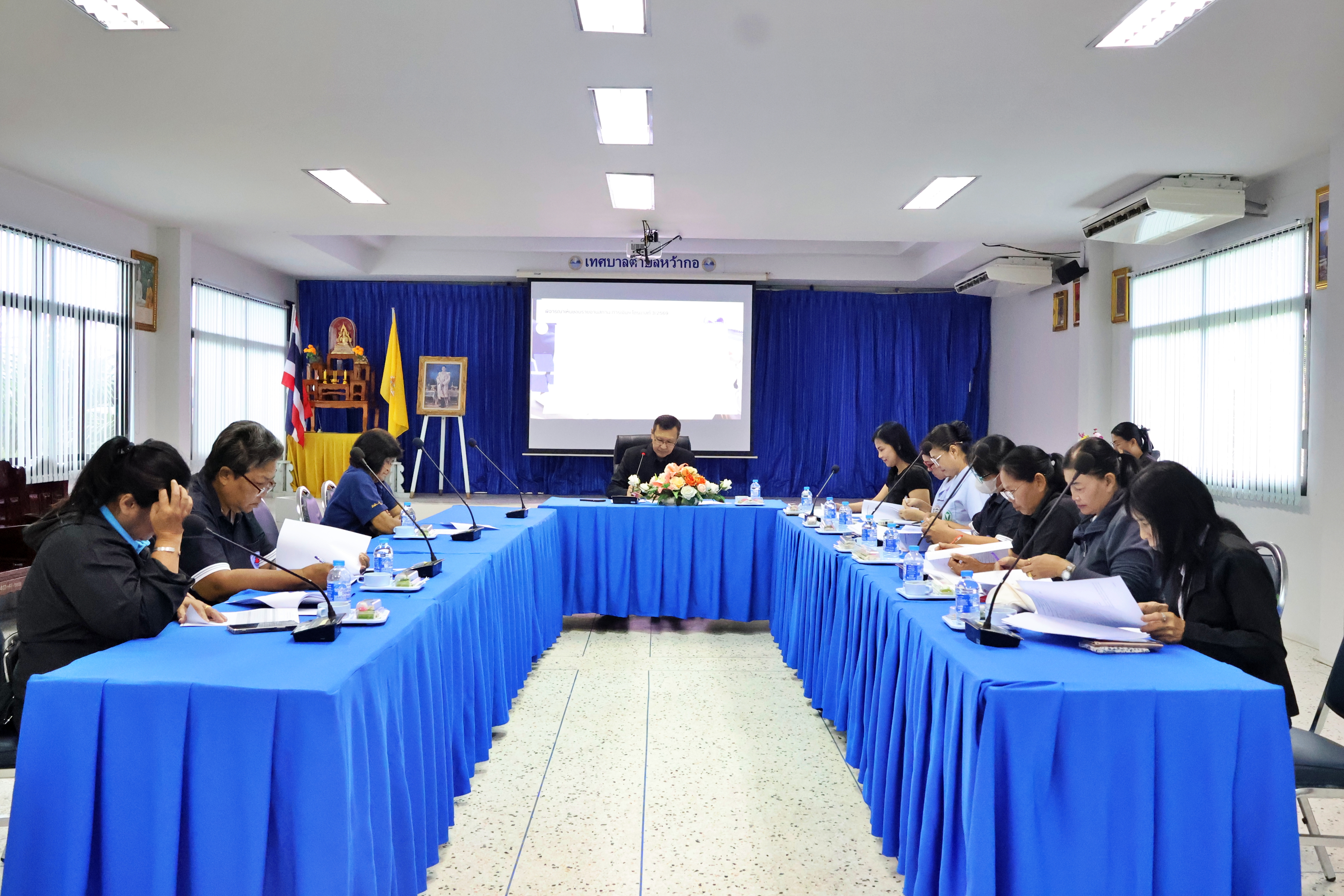 ประชุมการประชุมคณะกรรมการกองทุนหลักประกันสุขภาพเทศบาลตำบลหว้ากอ ครั้งที่ 5/2569 ประจำปีงบประมาณ พ.ศ.2569