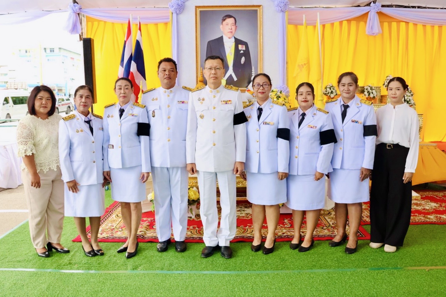 พิธีเจริญพระพุทธมนต์และทำบุญตักบาตรถวายพระราชกุศล เนื่องในโอกาสวันเฉลิมพระชนมพรรษา พระบาทสมเด็จพระเจ้าอยู่หัว 28 กรกฎาคม 2569