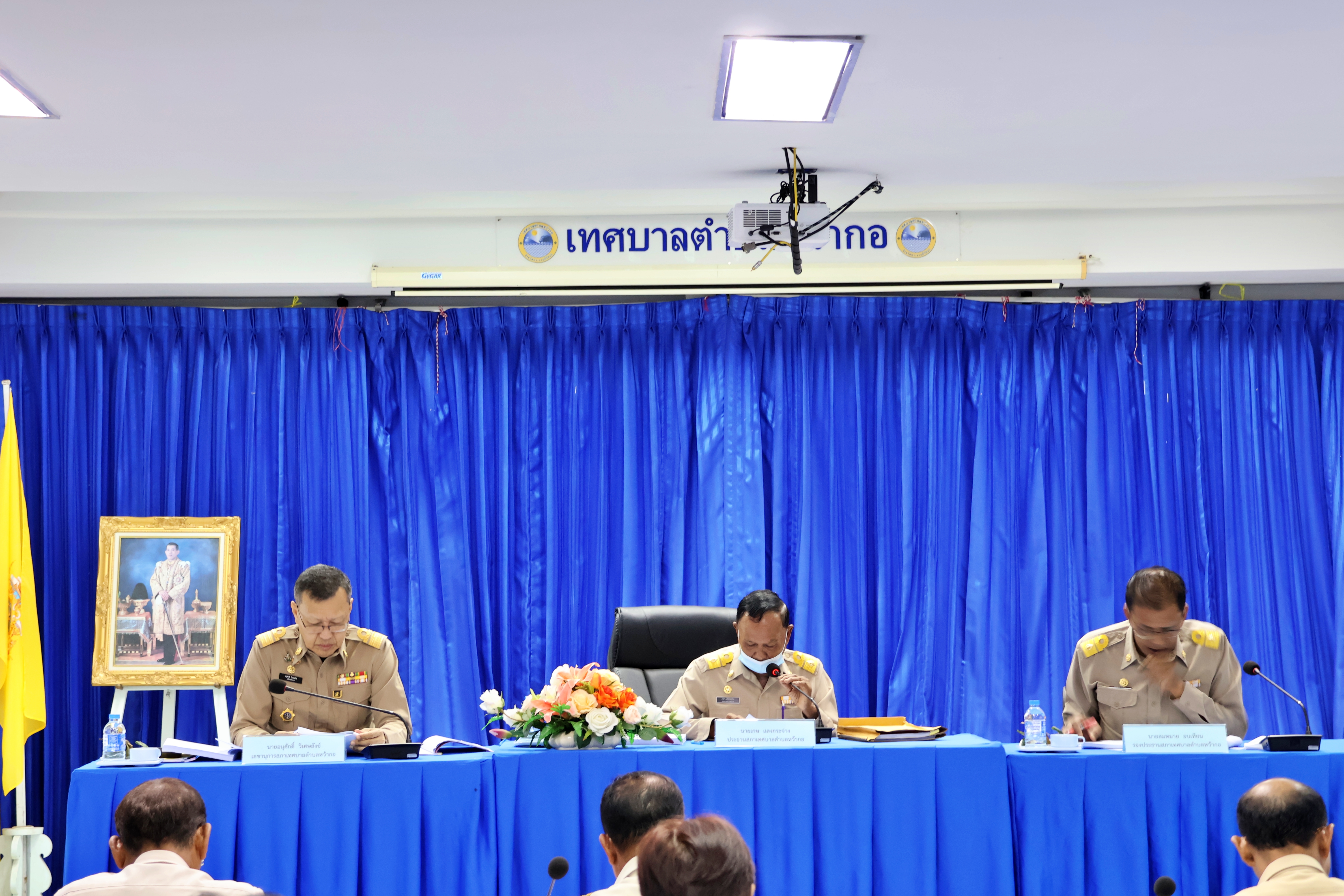 ประชุมสภาเทศบาลตำบลหว้ากอ สมัยสามัญ สมัยที่ 1 ครั้งที่ 4 ประจำปี พ.ศ. 2569
