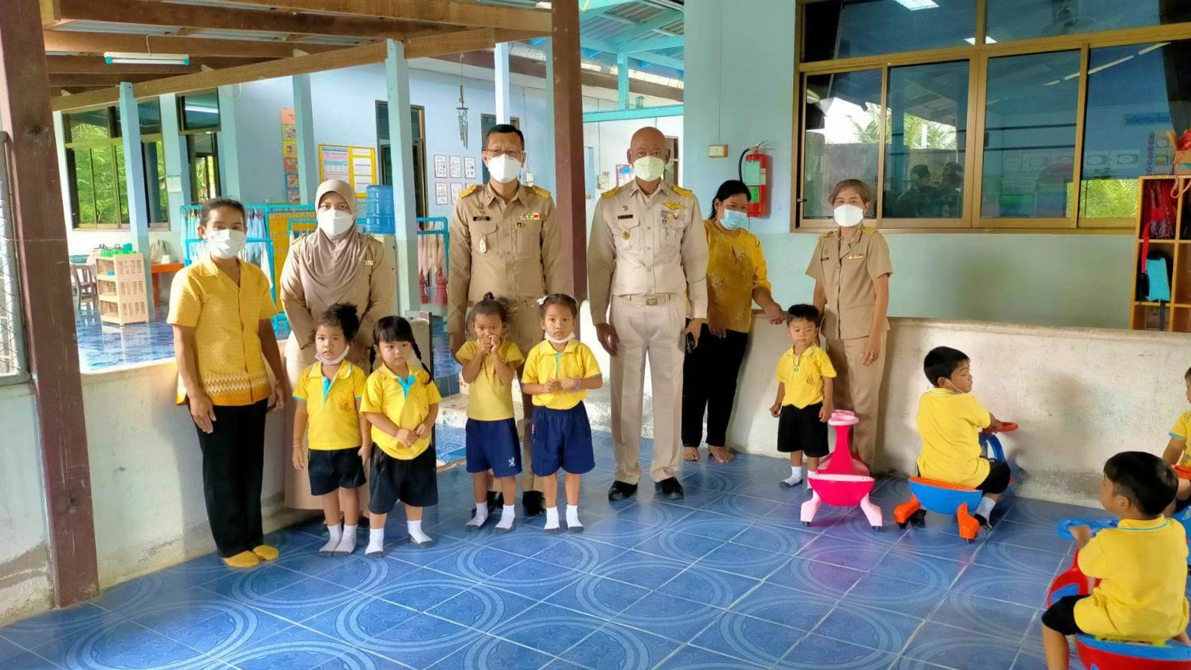 ลงพื้นที่ตรวจเยี่ยมศูนย์พัฒนาเด็กเล็กทั้ง 4 ศูนย์ ที่อยู่ในความดูแลขององค์การบริหารส่วนตำบลคลองวาฬ